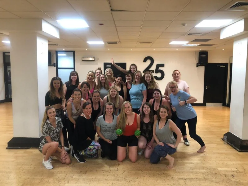 Dirty Dancing hen party dance class in Oxford
