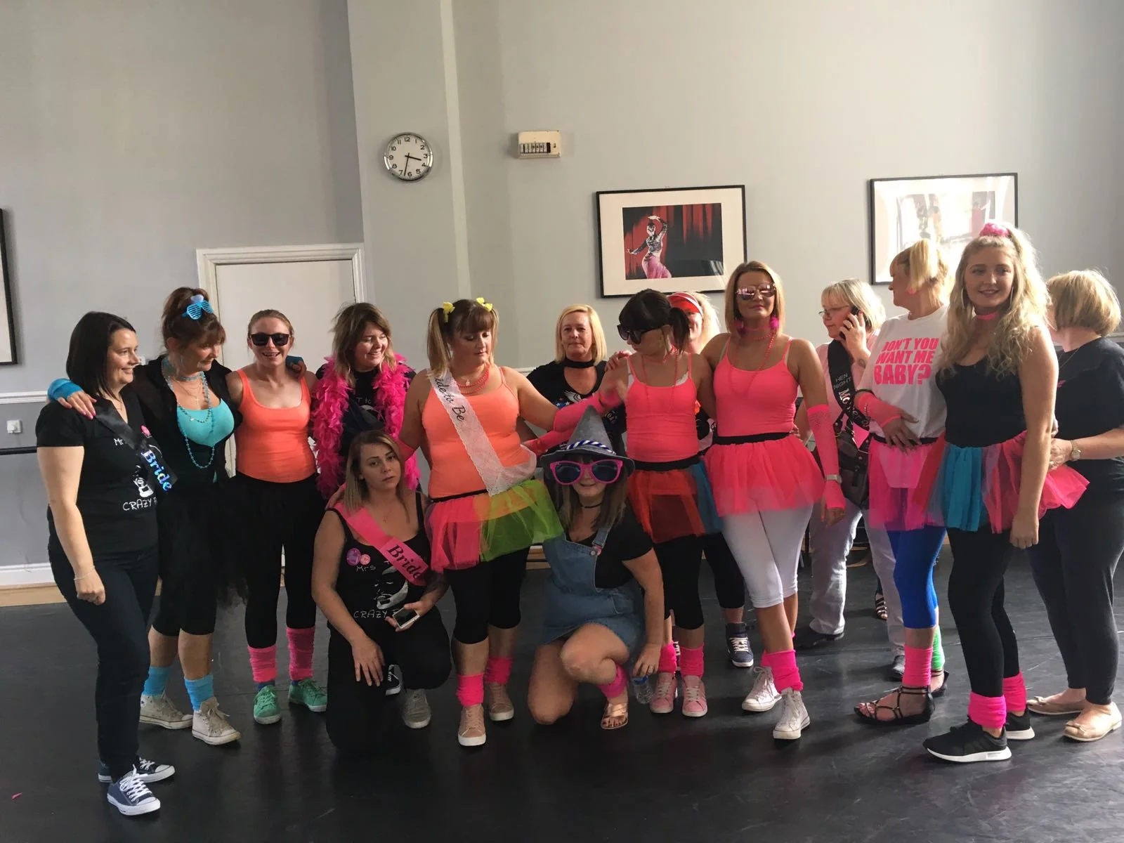 Ariana Grande hen party dance class in Oxford